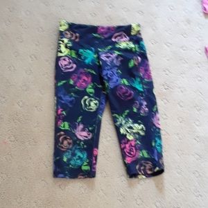 Black jogging legging capris